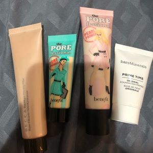 BECCA, BENEFIT, AND BARE MINERALS PRIMER